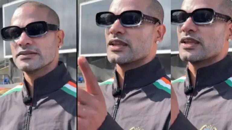 Shikhar Dhawan Snaps at Reporter Over India vs Pakistan