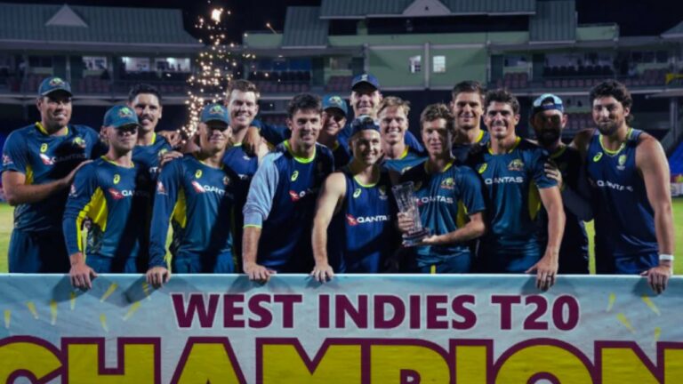 Australia Complete Dominant Clean Sweep Against West Indies in T20I Series