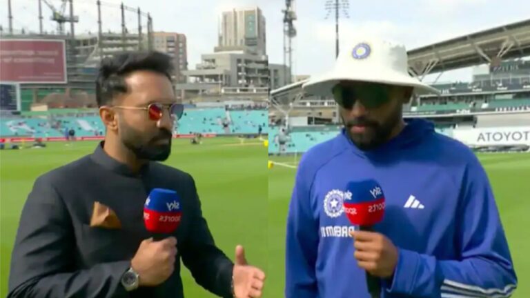 Dinesh Karthik Grills Mohammed Siraj,