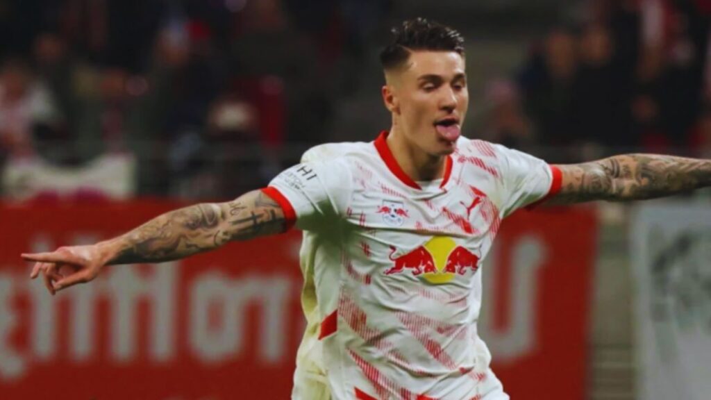 Manchester United and Newcastle Battle for RB Leipzig’s Benjamin Šeško