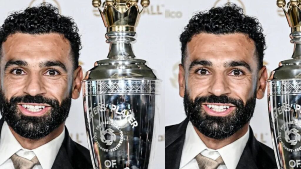 Mohamed Salah Creates History With Third PFA Player of the Year Award