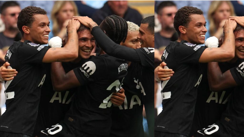 Premier League Thriller: Spurs Hold Strong With 2-0 Lead at Man City