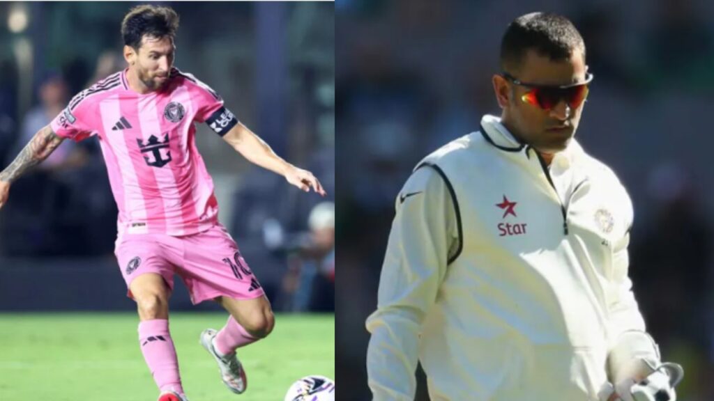  Lionel Messi vs Virat Kohli and MS Dhoni