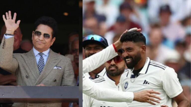 Mohammed Siraj Overtakes Sachin Tendulkar