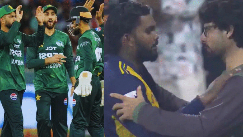  Wanindu Hasaranga & Abrar Ahmed Share Surprising Post-Match Moment After Heated On-Field Clash